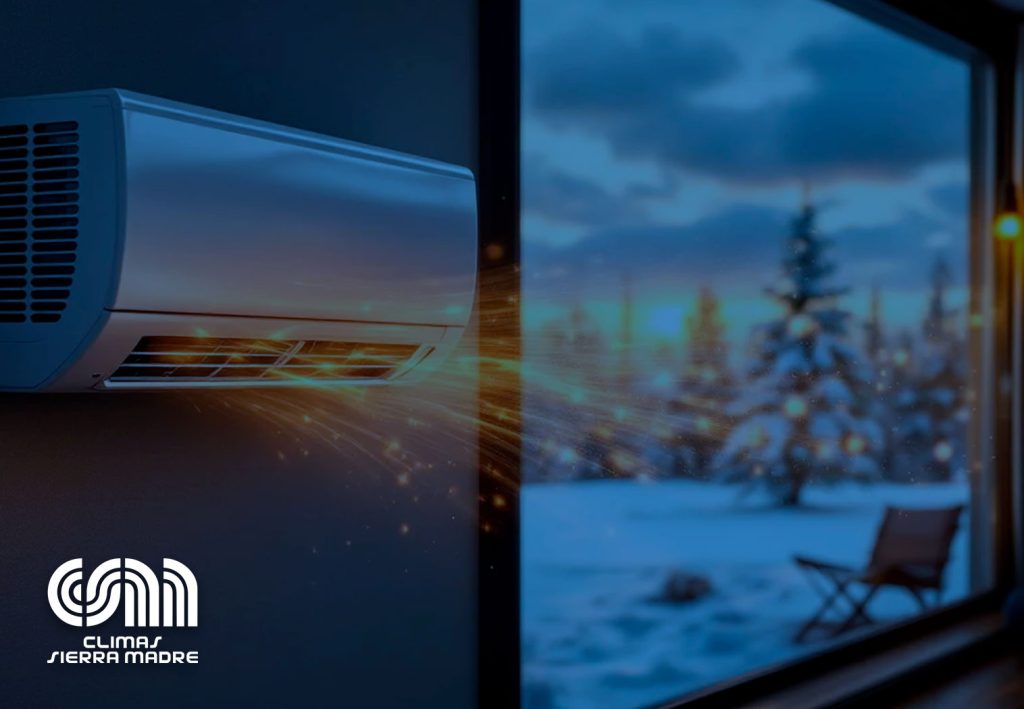 Utiliza el modo HEAT en temporada de invierno.