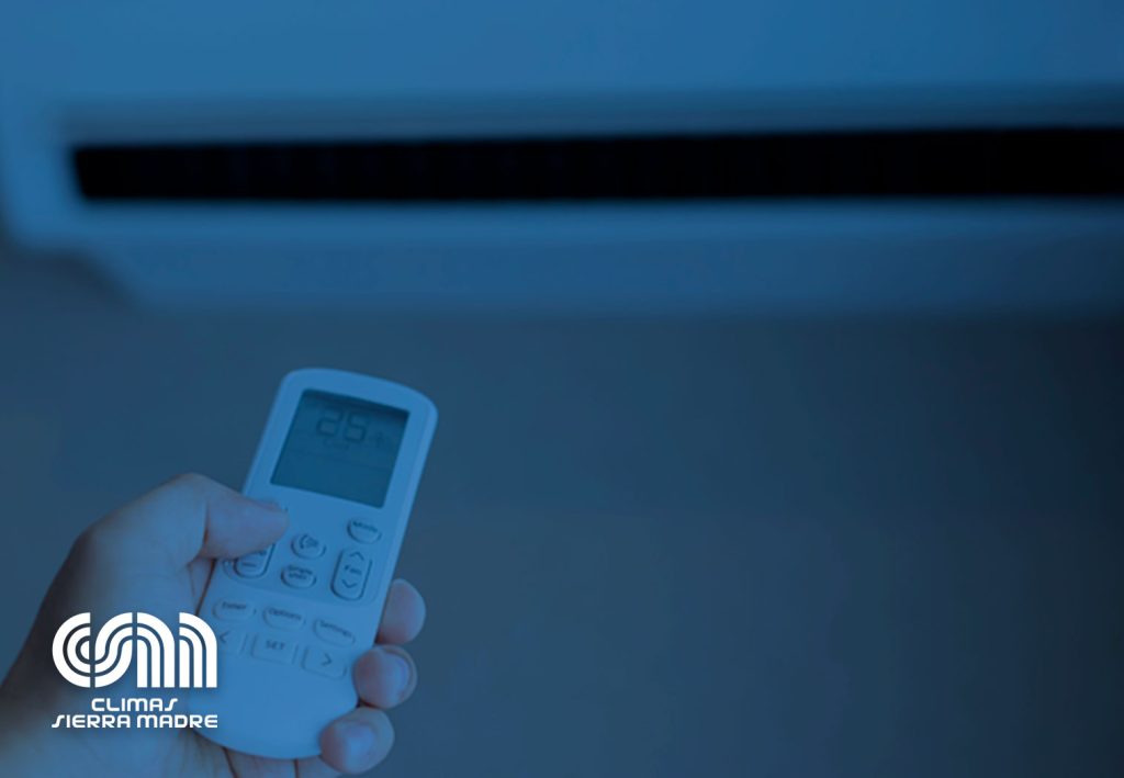 Aire acondicionado marca Carrier.