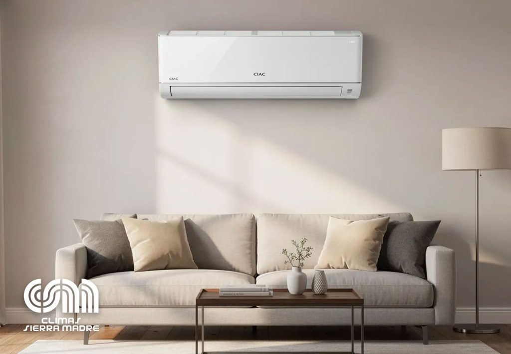 CIAC destaca por su diseño moderno y tecnología inverter. 